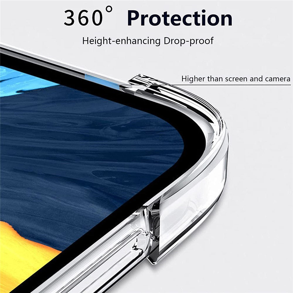 Lenovo Tab M8 (4. Gen.) Fleksibelt Plast Deksel med Støtdempende Hjørner - Gjennomsiktig