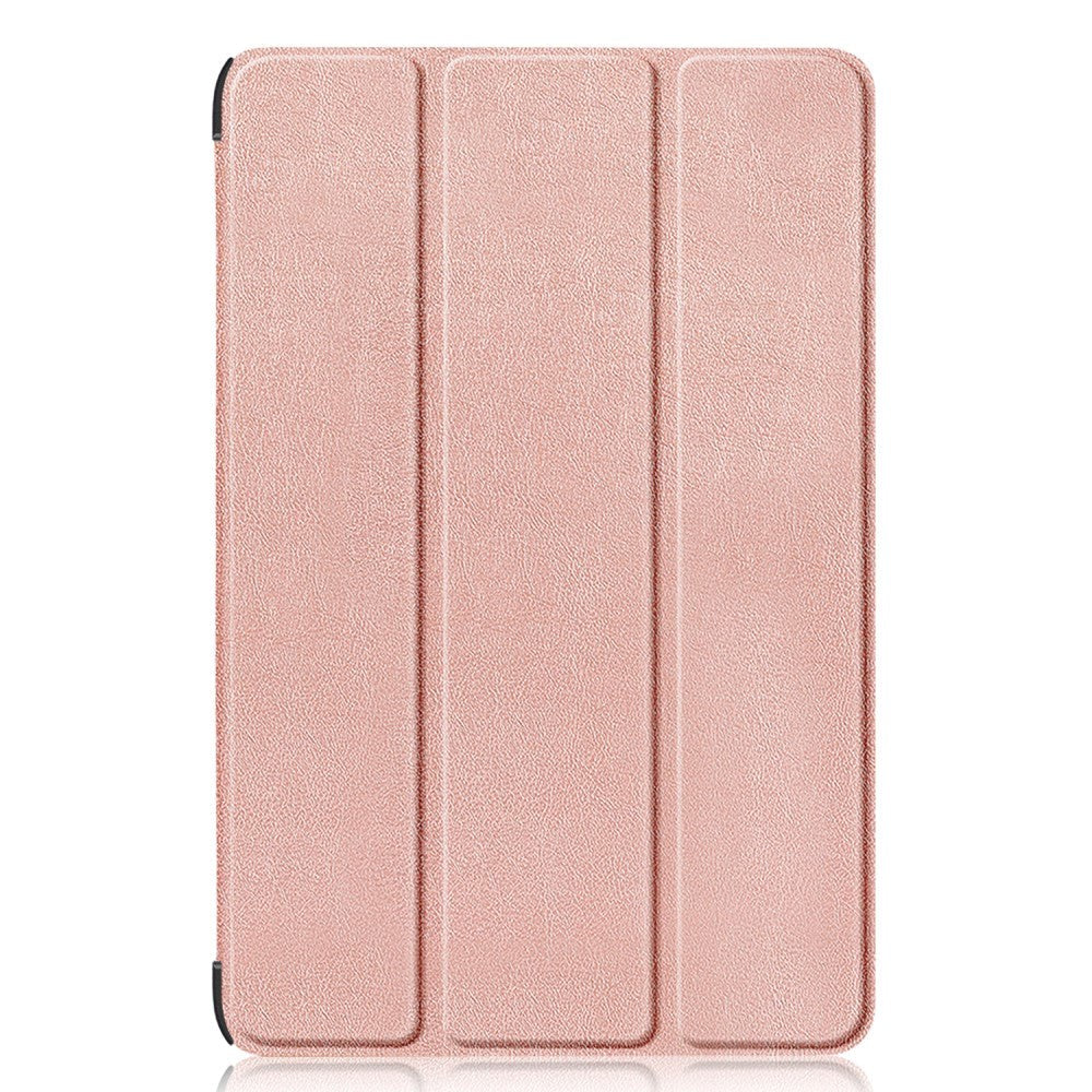 Samsung Galaxy Tab S9 Tri-Fold Skinn Deksel m. Stativfunksjon - Rose Gold