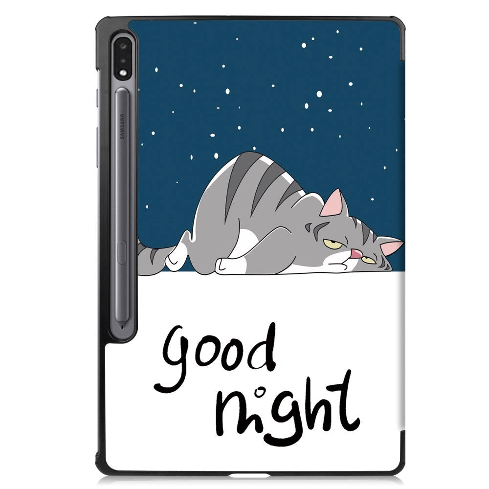 Samsung Tab S9 Kunstskinn Deksel - "Good Night"