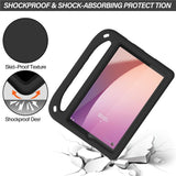 EIDERWOOD Lenovo Tab M8 (4. Gen.) Barn Deksel m. Håndtak & Støttefunksjon - Svart