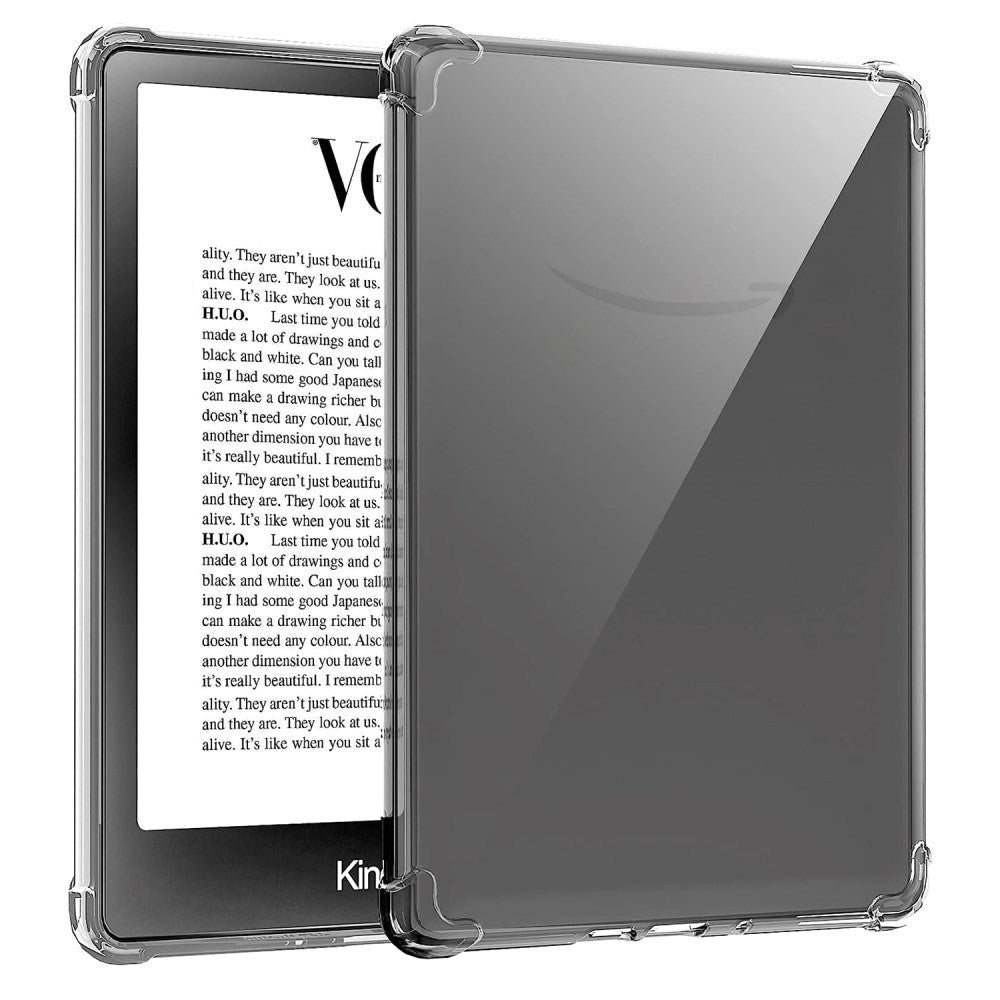 Amazon Kindle Paperwhite 5 11th Generation (2021) Fleksibelt TPU Plastbakdeksel - Gjennomsiktig