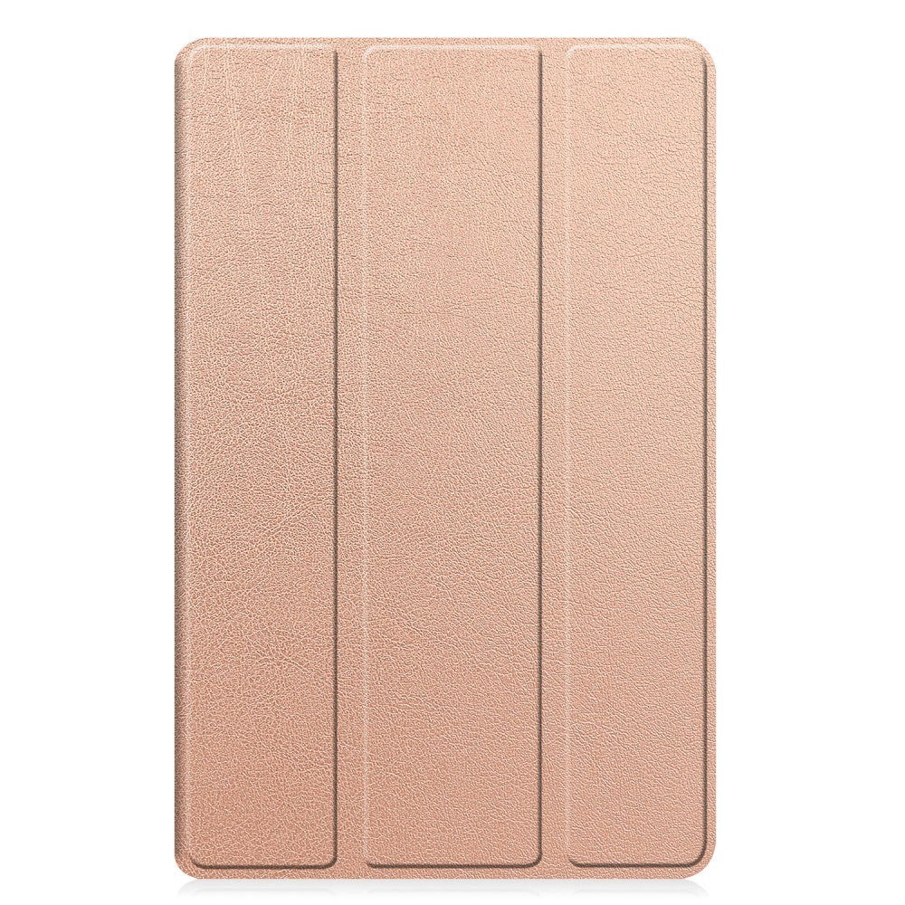 Samsung Galaxy Tab A9 Tri-Fold Skinn Deksel m. Stativfunksjon - Rose Gold