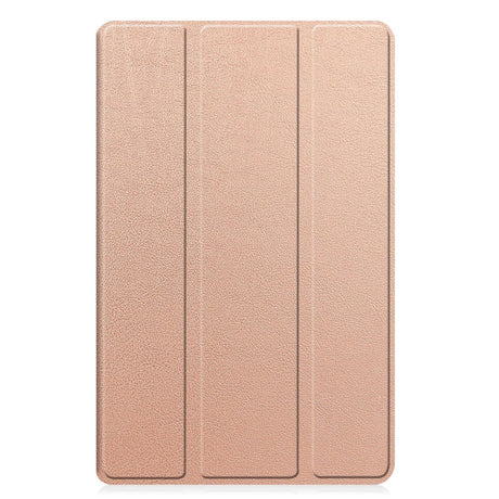 Samsung Galaxy Tab A9 Tri-Fold Skinn Deksel m. Stativfunksjon - Rose Gold