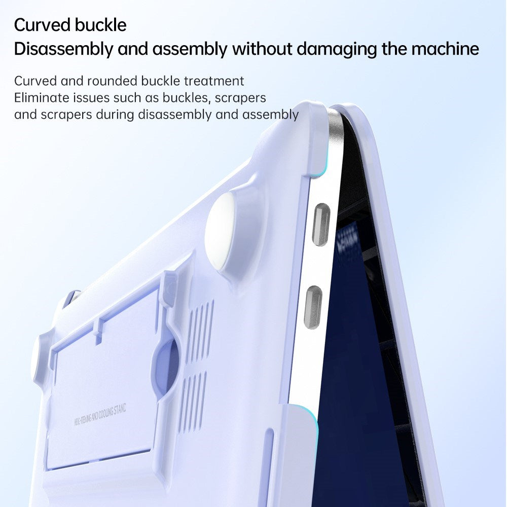 MacBook Air 13 (2013-2017) / (2010-2012) Deksel m. Ståfunksjon - Rød