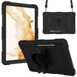 Samsung Galaxy Tab S9+ (Plus) Butterfly Kickstand Barnedeksel - Svart