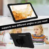 Samsung Galaxy Tab S9+ (Plus) Butterfly Kickstand Barnedeksel - Svart