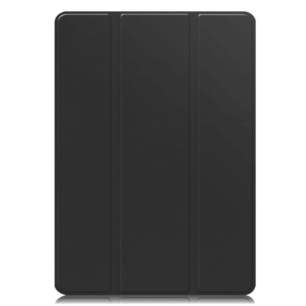 Samsung Galaxy Tab S9 FE Magnetisk Tri-Fold Skinn Deksel m. Stativfunksjon - Svart