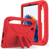 EIDERWOOD Samsung Galaxy Tab A11 / A9  Barnedeksel m. Kickstand - Rød