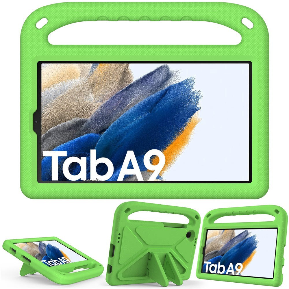 EIDERWOOD Samsung Galaxy Tab A11 / A9  Barnedeksel m. Kickstand - Grønn