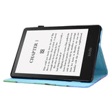 Amazon Kindle 11th Generation (2022) Kunstskinn Deksel m. Stativfunksjoner & Kortholder - Katt