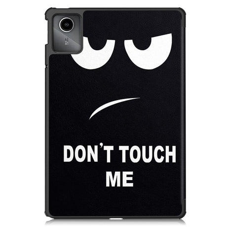 EIDERWOOD Lenovo Tab M11 Tri-Fold Deksel i Kunstskinn med Sleep-Funksjon - "Don't Touch Me"