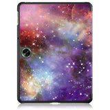 OnePlus Pad Go Kunstskinn Flip Deksel m. Tri-fold Stativ & Vekkefunksjon - Galaxy