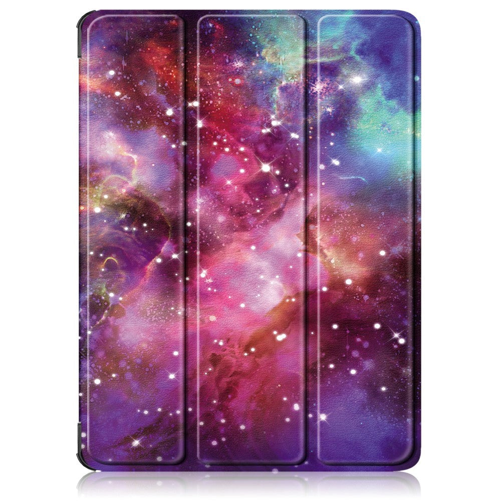 OnePlus Pad Go Kunstskinn Flip Deksel m. Tri-fold Stativ & Vekkefunksjon - Galaxy