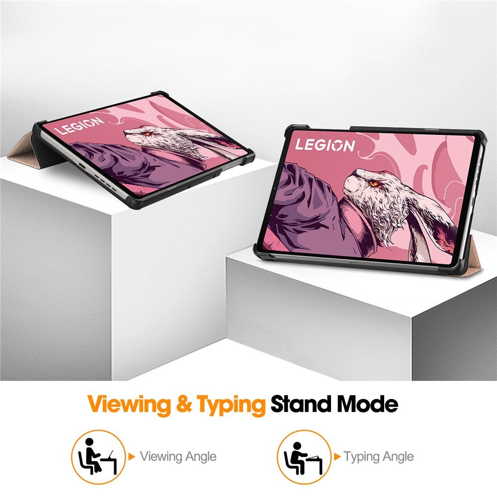 Lenovo Legion Tab (3. Gen.) 8.8" EIDERWOOD Kunstskinn Flipp Deksel - Rose Gold