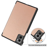 Lenovo Legion Tab (3. Gen.) 8.8" EIDERWOOD Kunstskinn Flipp Deksel - Rose Gold