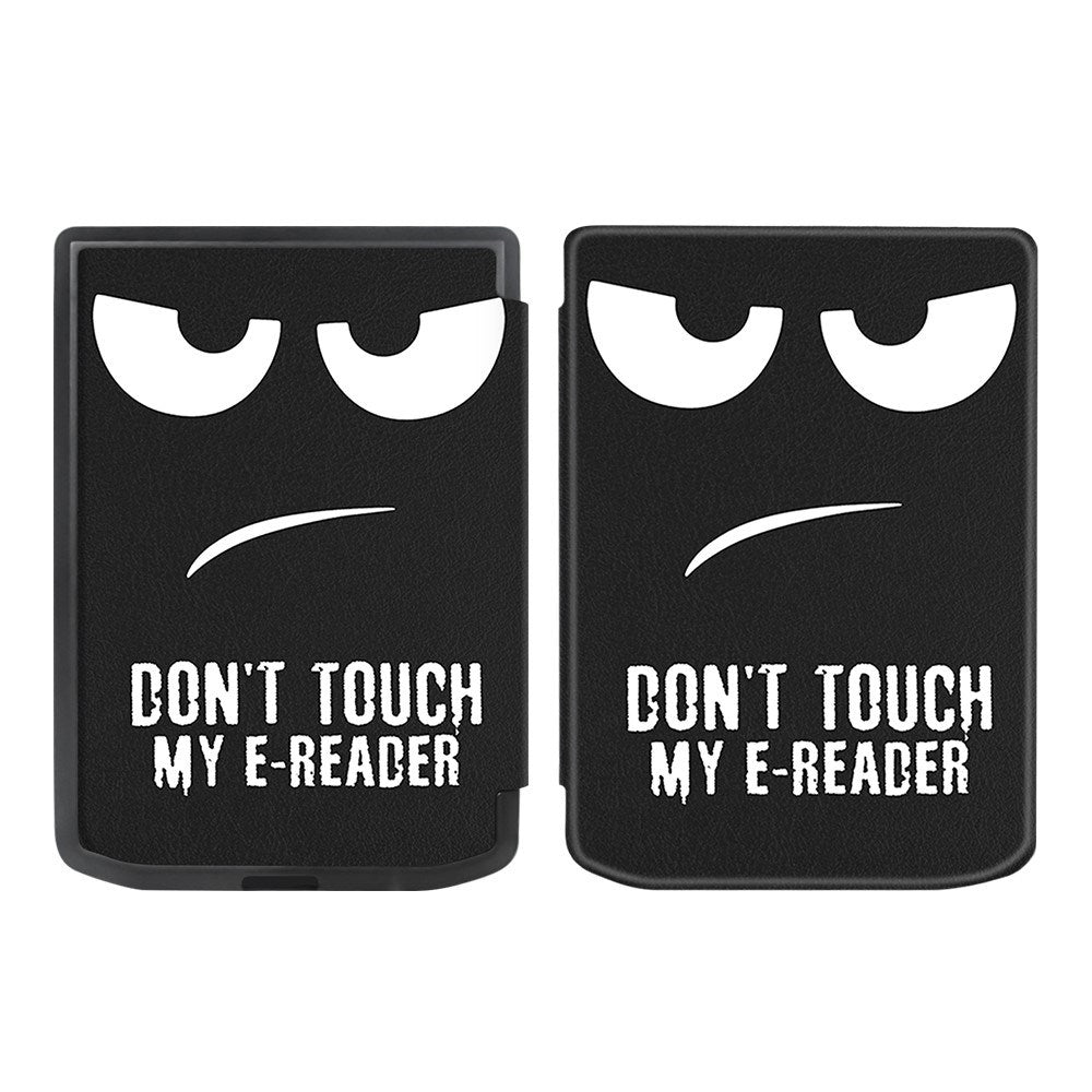 Pocketbook Verse Pro Kunstskinn Flip Deksel m. Sleep-Funksjon - "Don't Touch My E-Reader"