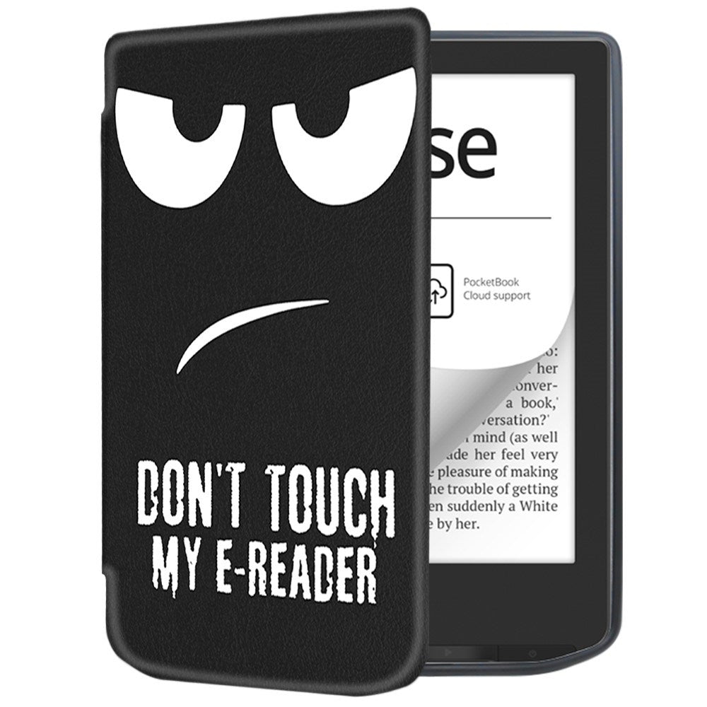 Pocketbook Verse Pro Kunstskinn Flip Deksel m. Sleep-Funksjon - "Don't Touch My E-Reader"