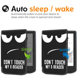 Pocketbook Verse Pro Kunstskinn Flip Deksel m. Sleep-Funksjon - "Don't Touch My E-Reader"