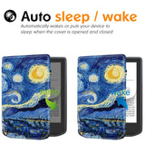 Pocketbook Verse Pro Kunstskinn Flip Deksel m. Sleep-Funksjon - Maleri