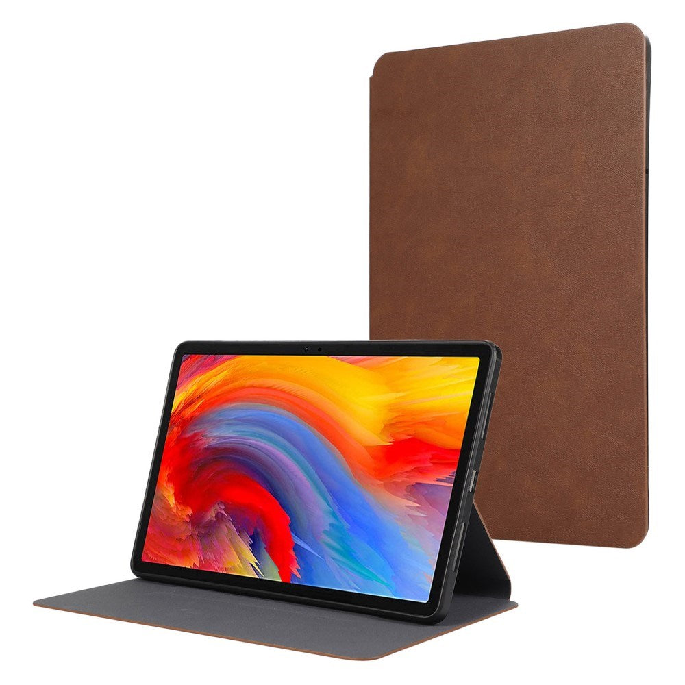 EIDERWOOD Lenovo Tab M11 Flip Skinn Deksel m. Stativ - Brun