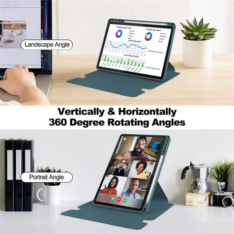 Lenovo Idea Tab 11" / Tab M11 EIDERWOOD Nettbrettdeksel med Pekepennholder – Grønn