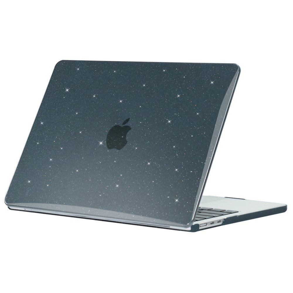 MacBook Air 15 M2/M3 (2023 2024) Hardplast Deksel - Stjernehimmel - Svart