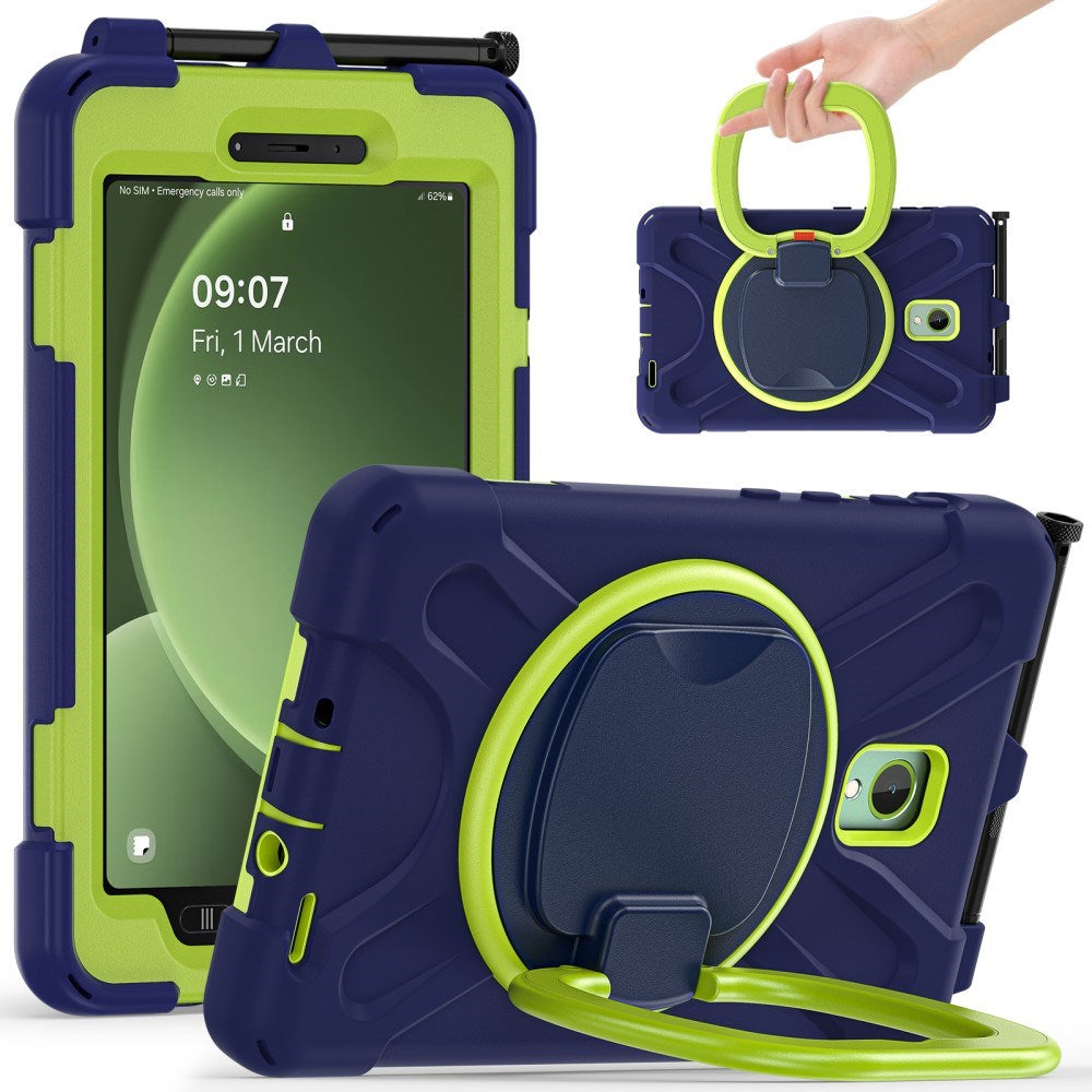 EIDERWOOD Samsung Galaxy Tab Active5 Håndverksdeksel - Kickstand & Håndholder - Svart