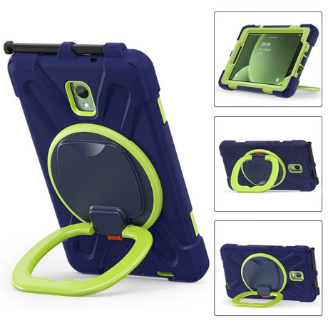 EIDERWOOD Samsung Galaxy Tab Active5 Håndverksdeksel - Kickstand & Håndholder - Svart