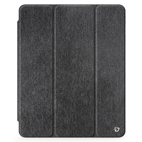 iPad Pro 13" (2024) DUX DUCIS Unid Series Tri-Fold Flip Deksel - Gjennomsiktig / Svart