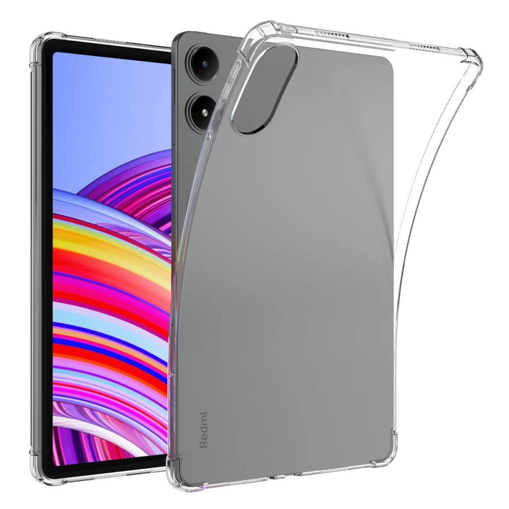 Xiaomi Redmi Pad Pro Fleksibelt TPU Plastbakdeksel - Gjennomsiktig