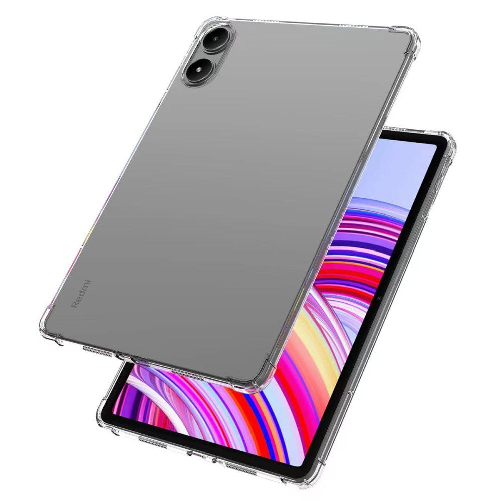 Xiaomi Redmi Pad Pro Fleksibelt TPU Plastbakdeksel - Gjennomsiktig