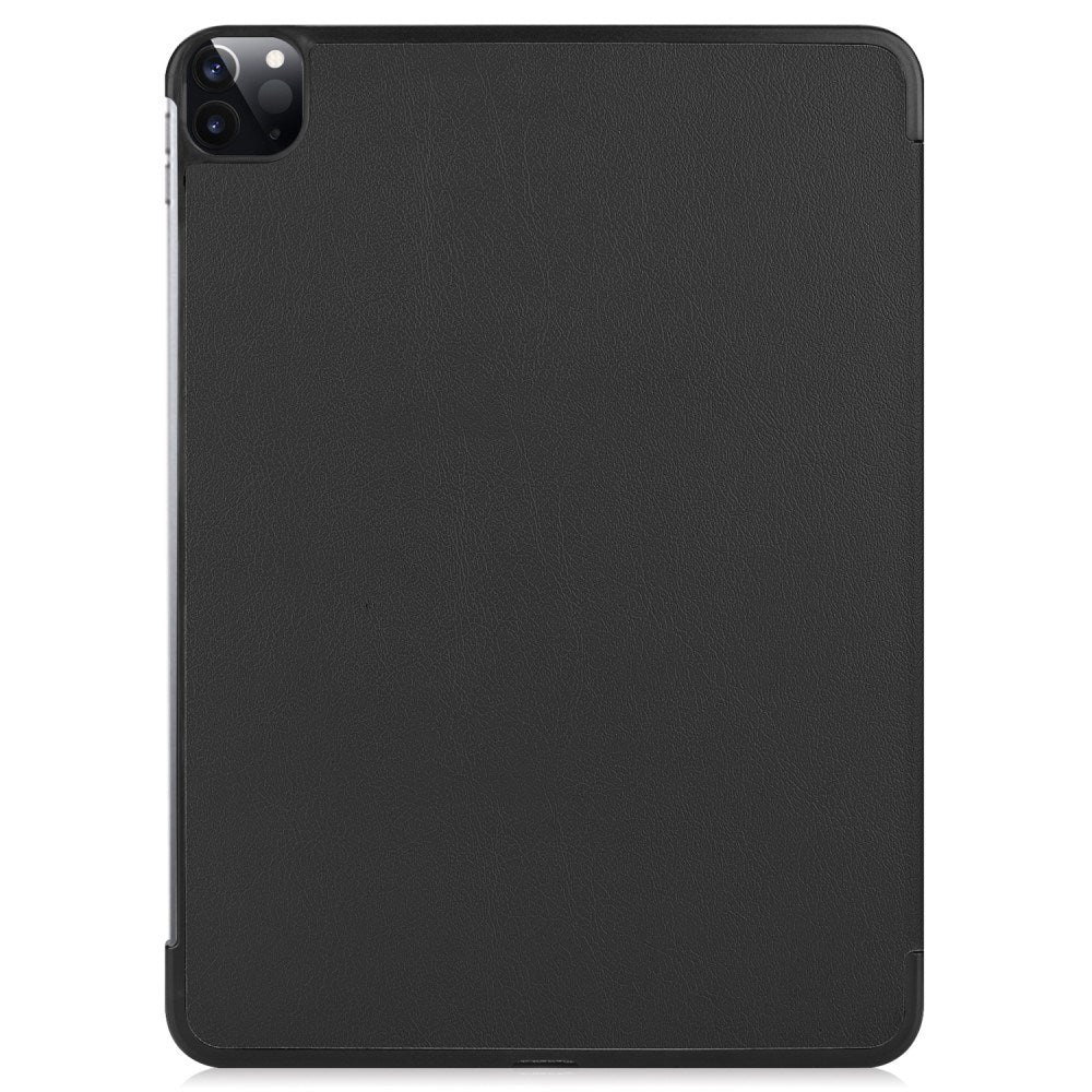 EIDERWOOD iPad Air 13" (2024) Tri-Fold Skinn Flip Deksel - Svart