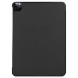 EIDERWOOD iPad Air 13" (2024) Tri-Fold Skinn Flip Deksel - Svart