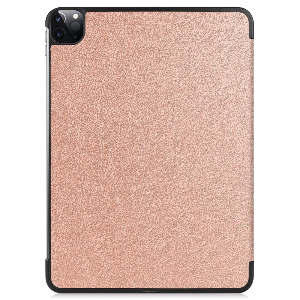 EIDERWOOD iPad Air 13" (2024) Tri-Fold Skinn Flip Deksel - Rose Gold