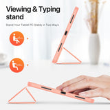 iPad Pro 11" (2024) DUX DUCIS DOMO Series Flip Deksel med Penneholder - Pink