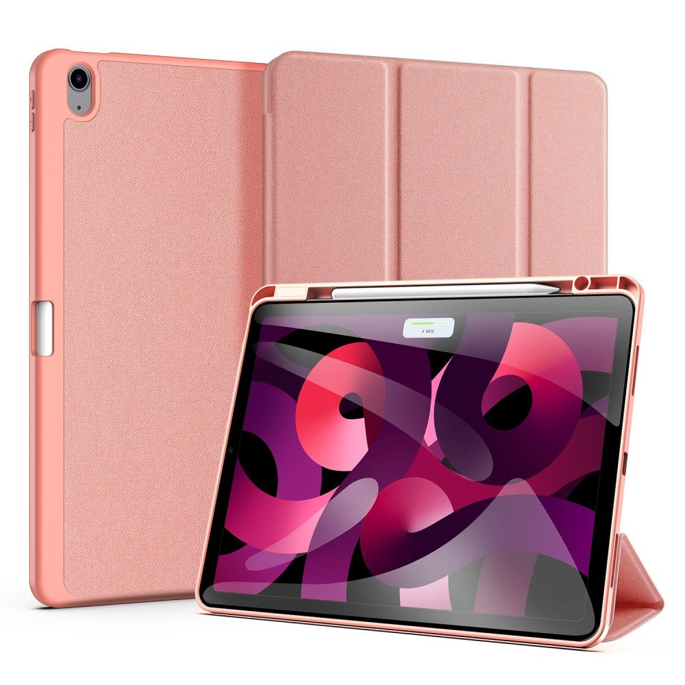 iPad Air 13" (2024) DUX DUCIS DOMO Series Flip Deksel med Penneholder - Pink