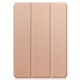 EIDERWOOD Xiaomi Redmi Pad Pro Tri-Fold Kunst Skinn Deksel med Stylus Pencil Holder - Rose Gold