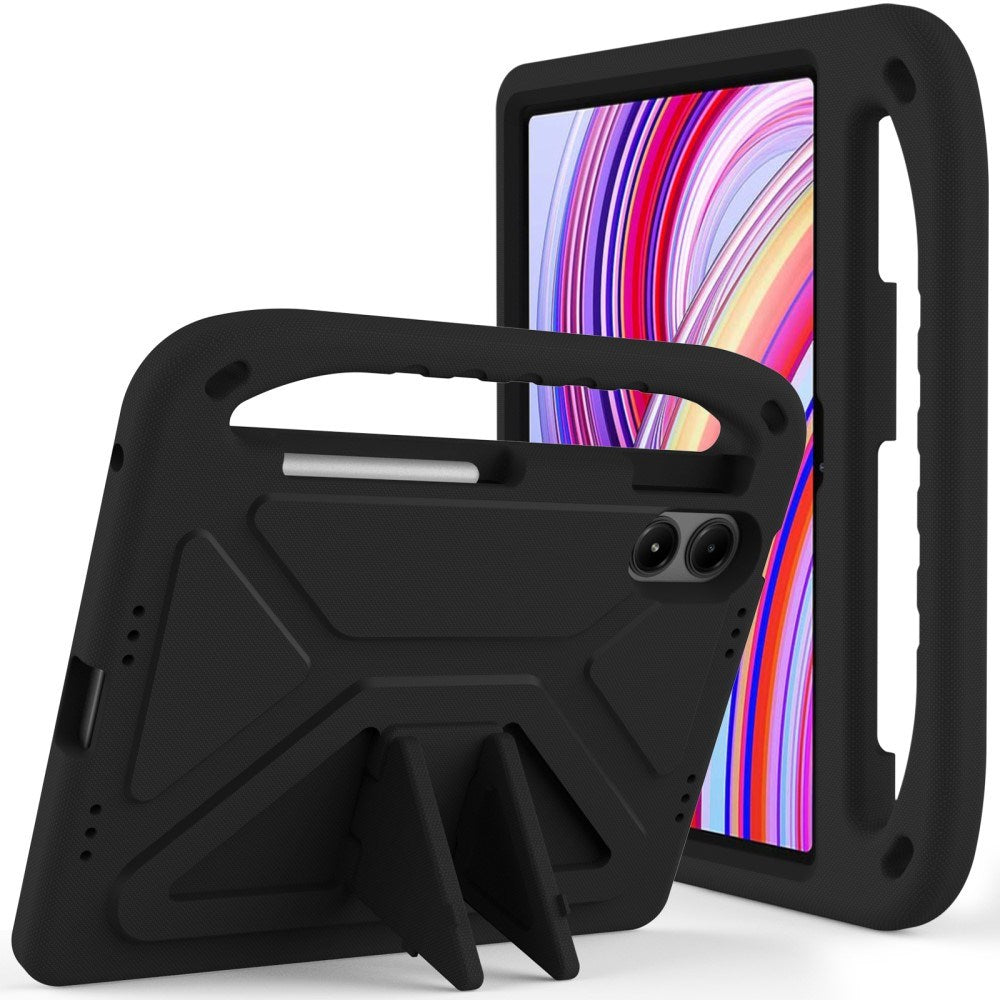 EIDERWOOD Xiaomi Redmi Pad Pro Barnedeksel m. Håndtak - Svart – INCOVER.NO