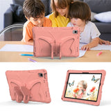 Samsung Galaxy Tab A11+ (Plus) / A9+ (Plus) EIDERWOOD Butterfly Kickstand Barnedeksel - Rosa