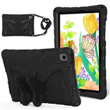 Samsung Galaxy Tab A11+ (Plus) / A9+ (Plus) EIDERWOOD Butterfly Kickstand Barnedeksel - Svart