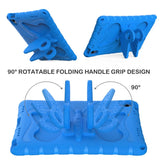 Samsung Galaxy Tab A11+ (Plus) / A9+ (Plus) EIDERWOOD Butterfly Kickstand Barnedeksel - Blå