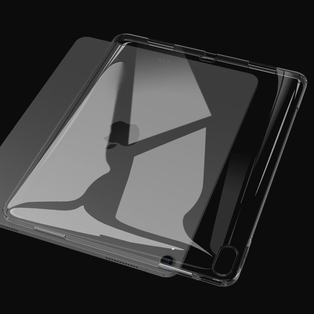 EIDERWOOD iPad Air 11" (2024) Fleksibelt TPU Plastdeksel - Gjennomsiktig