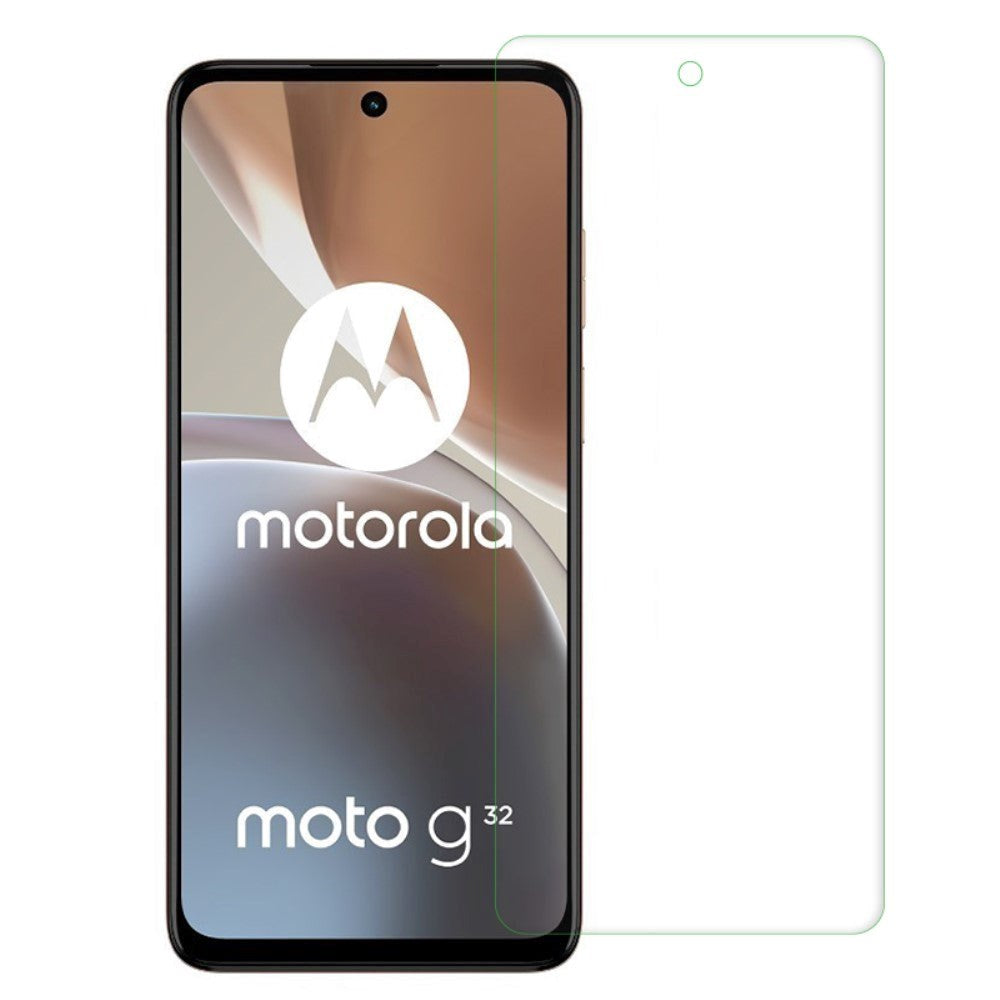 Motorola Moto G32 Arc Edge Skjermbeskytter i Herdet Glass - Gjennomsiktig