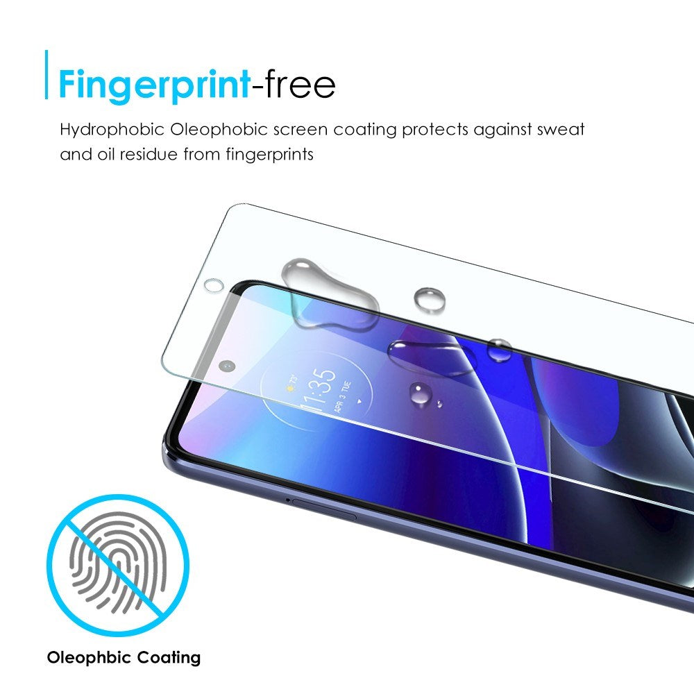 Motorola Moto G Stylus (2022) Skjermbeskytter i Herdet Glass - Gjennomsiktig