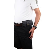 Universell Belteveske i Kunstskinn for Mobil (maks. mobil: 150 x 75 mm) - Svart