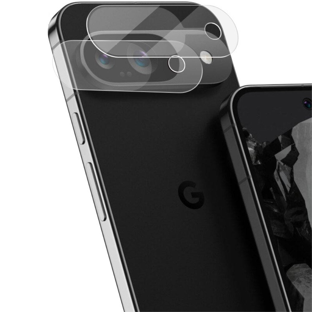 Google Pixel 9 / 9 Pro IMAK Beskyttelsesglass for Kameralinser - 2 stk. - Gjennomsiktig