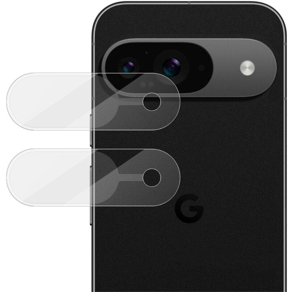 Google Pixel 9 / 9 Pro IMAK Beskyttelsesglass for Kameralinser - 2 stk. - Gjennomsiktig