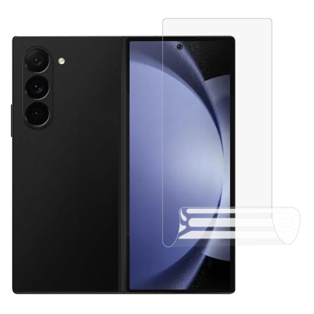 Samsung Galaxy Z Fold6 Skjermbeskyttelse - Beskyttelsesfilm - Gjennomsiktig