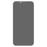 iPhone 16 Plus Skjermbeskytter i Herdet Glass m. Privacy - Full-Fit - Svart Kant