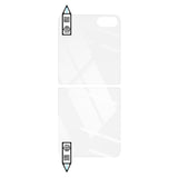 Samsung Galaxy Z Flip6 RURIHAI - Herdet Skjermbeskyttelsesglass- Case Friendly - Gjennomsiktig